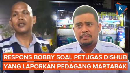 Pedagang Martabak Dipolisikan Petugas Dishub Medan, Bobby Minta Laporan Dicabut