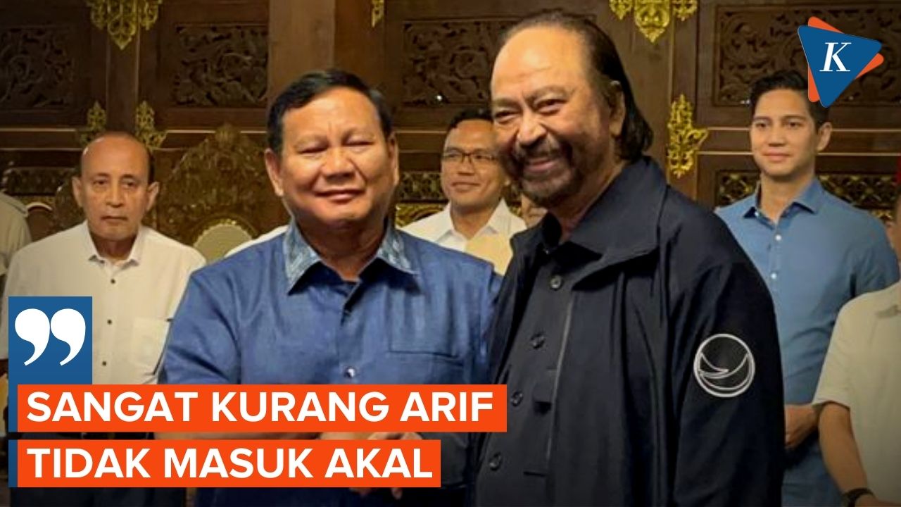 Prabowo-Paloh Tanggapi Putusan PN Jakpus soal Penundaan Pemilu