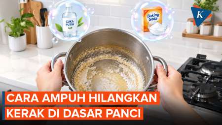 Cara Menghilangkan Kerak Panci