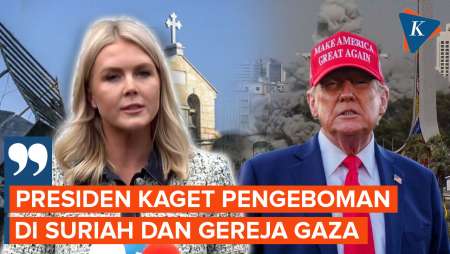 Gedung Putih Klaim Trump Tak Tahu Serangan Israel ke Suriah dan Gereja di Gaza