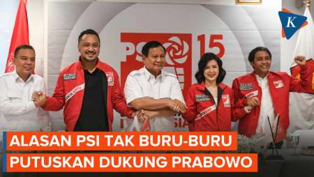 Beda dengan Demokrat, PSI Tunggu Gandengan Prabowo untuk Putuskan Beri Dukungan