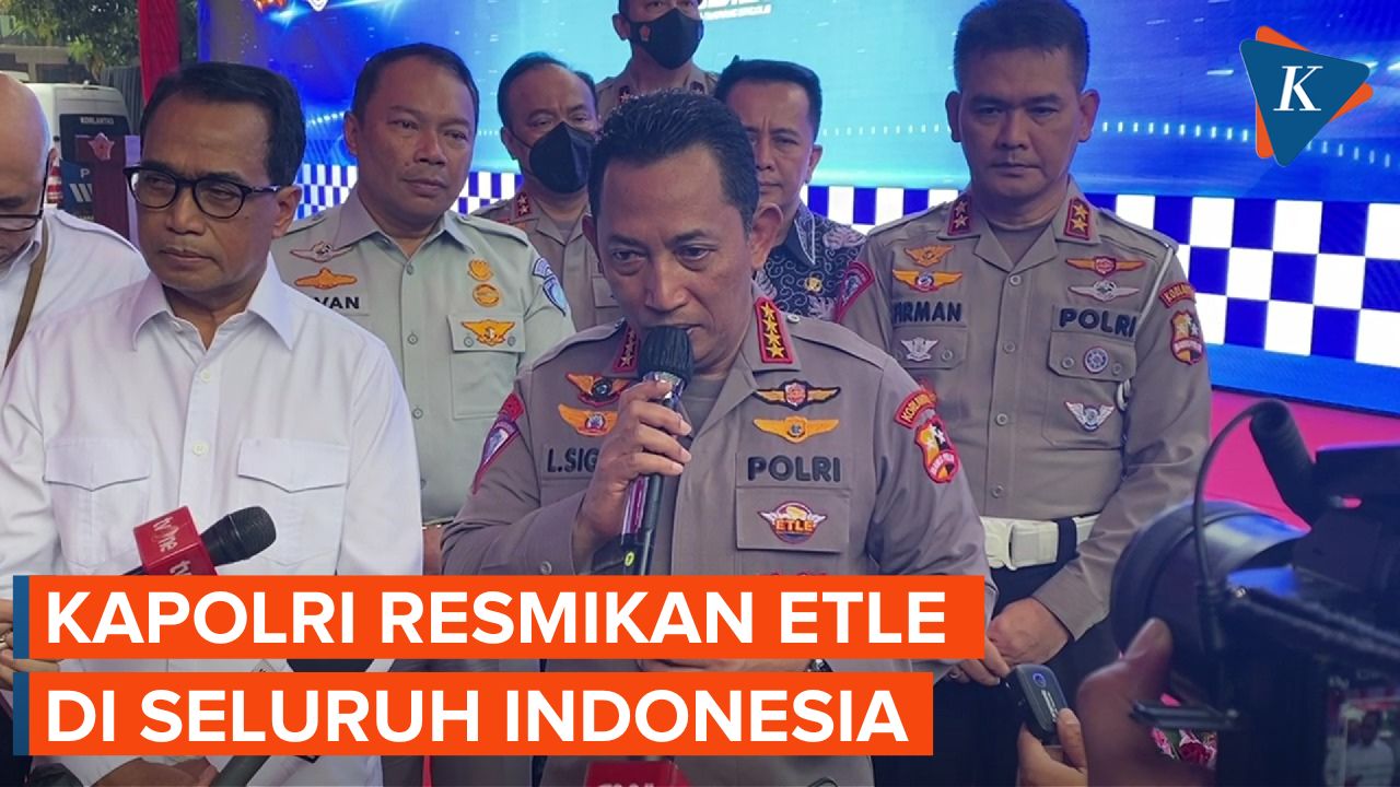 [FULL] Kapolri Resmikan ETLE Tahap III yang Mulai Dipasang di Seluruh Indonesia Hari Ini