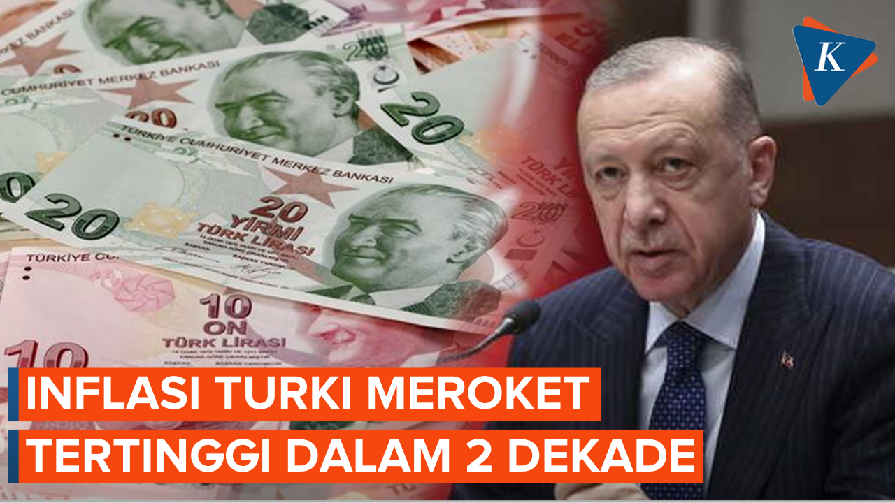 Inflasi Turki Capai 78,6 Persen, Rekor Tertinggi dalam 20 Tahun