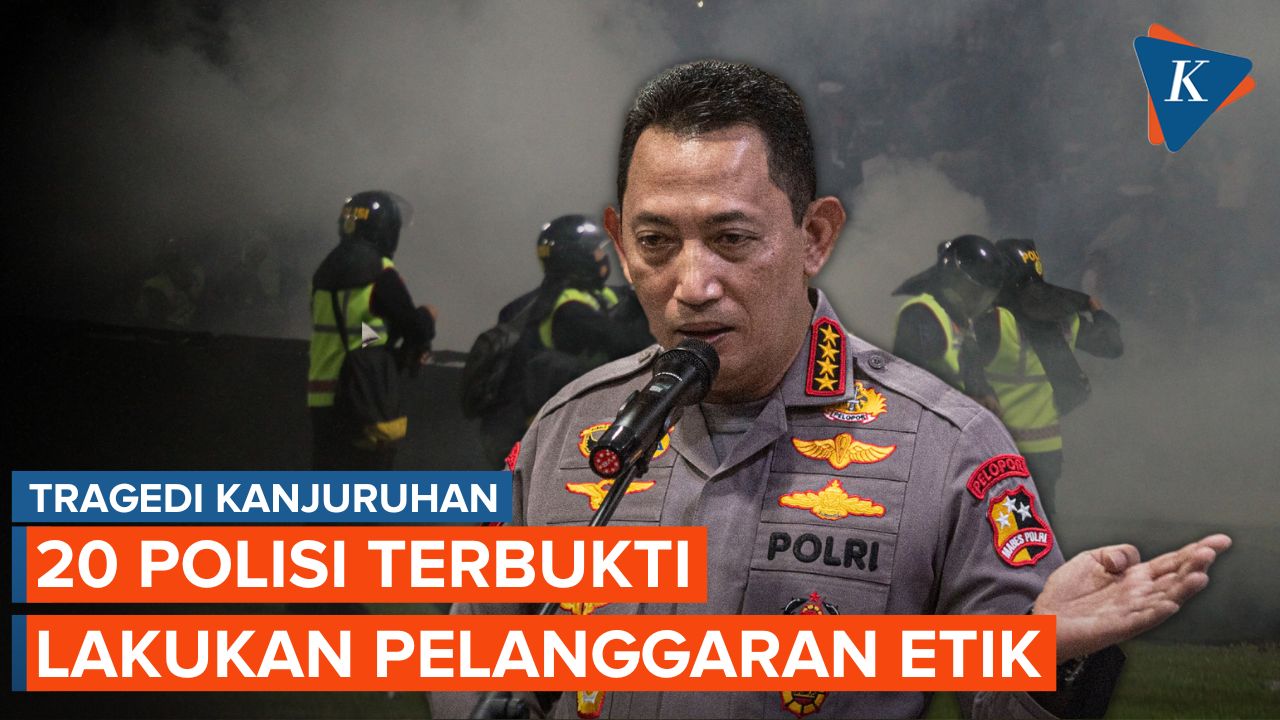20 Polisi Langgar Etik di Tragedi Kanjuruhan, termasuk Eks Kapolres Malang