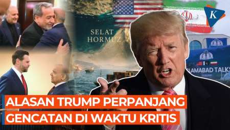 Alasan Trump Perpanjang Gencatan Senjata Iran, Kenapa Berubah Sikap?
