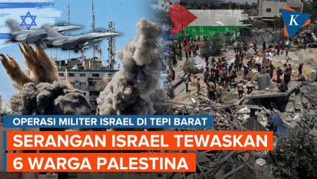 Militer Israel Kembali Serang Tepi Barat, 6 Warga Palestina Dilaporkan…