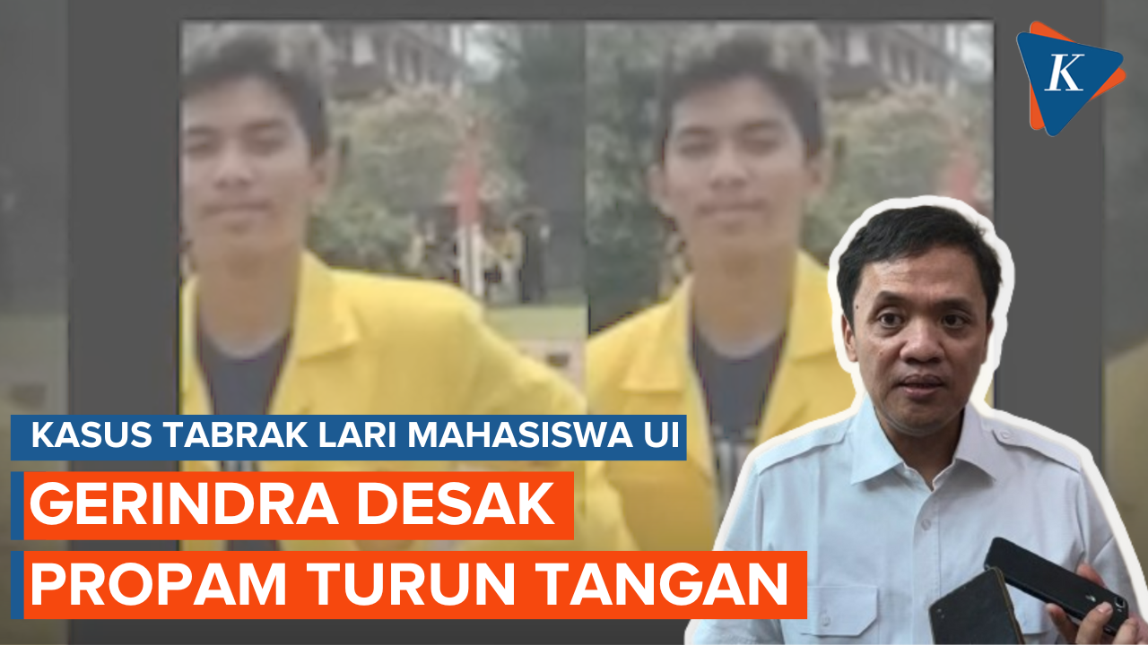 Fraksi Gerindra Tanggapi Kasus Tabrak Lari yang Tewaskan Mahasiswa UI