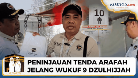 Mengintip Kesiapan Tenda Arafah Jelang Wukuf Pada 9 Dzulhijjah