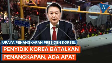 Ini Alasan Penyidik Korea Batalkan Penangkapan Presiden Yoon