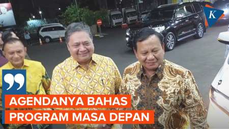 Prabowo Tiba di DPP Golkar, Segera Pimpin Rapat Koalisi Indonesia Maju