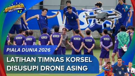 Latihan Timnas Korsel Disusupi Drone Asing, Pasukan Militer Meksiko Turun Tangan