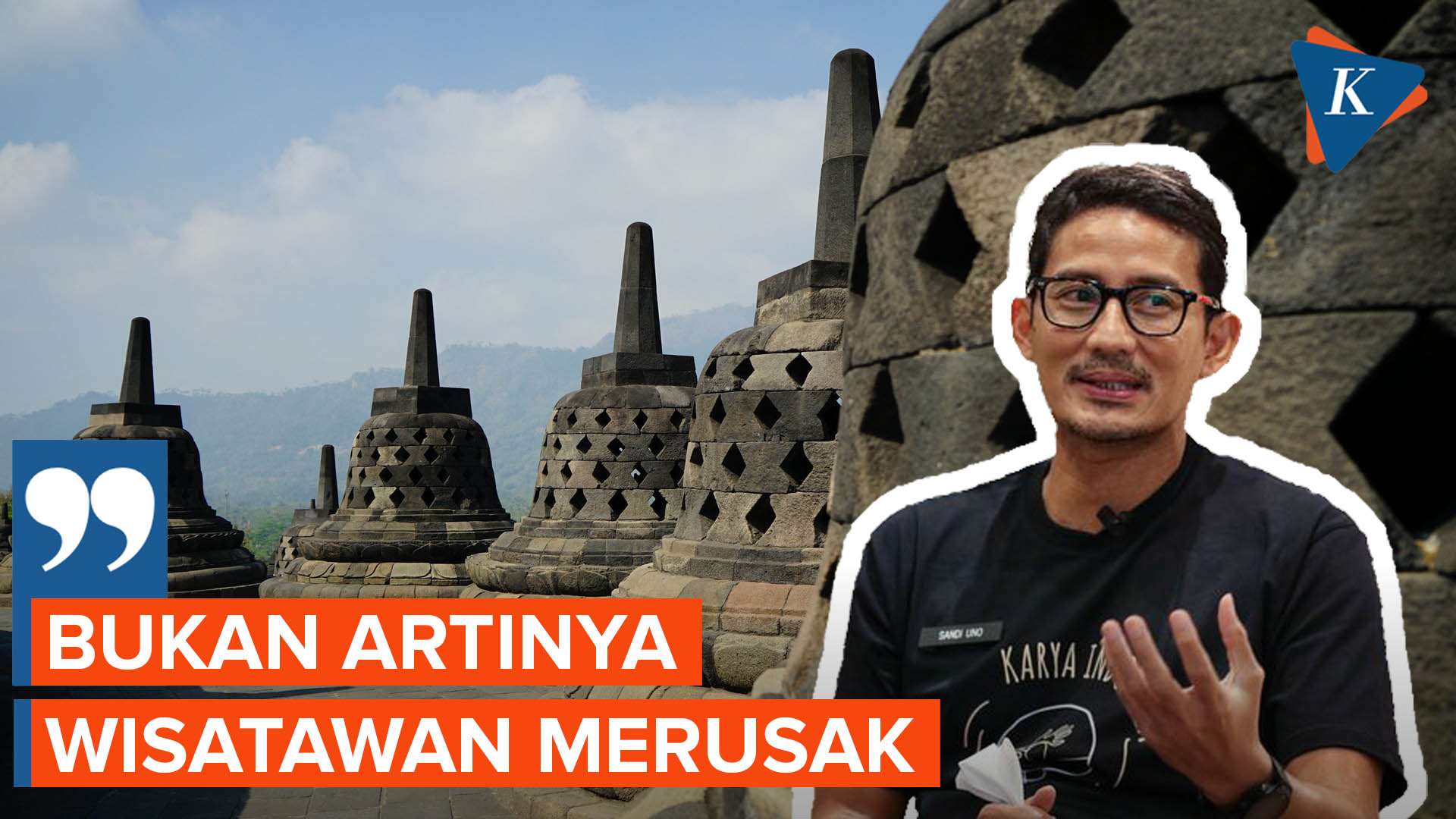 Menparekraf Tepis Harga Tiket Naik Candi Borobudur untuk Komersialisasi