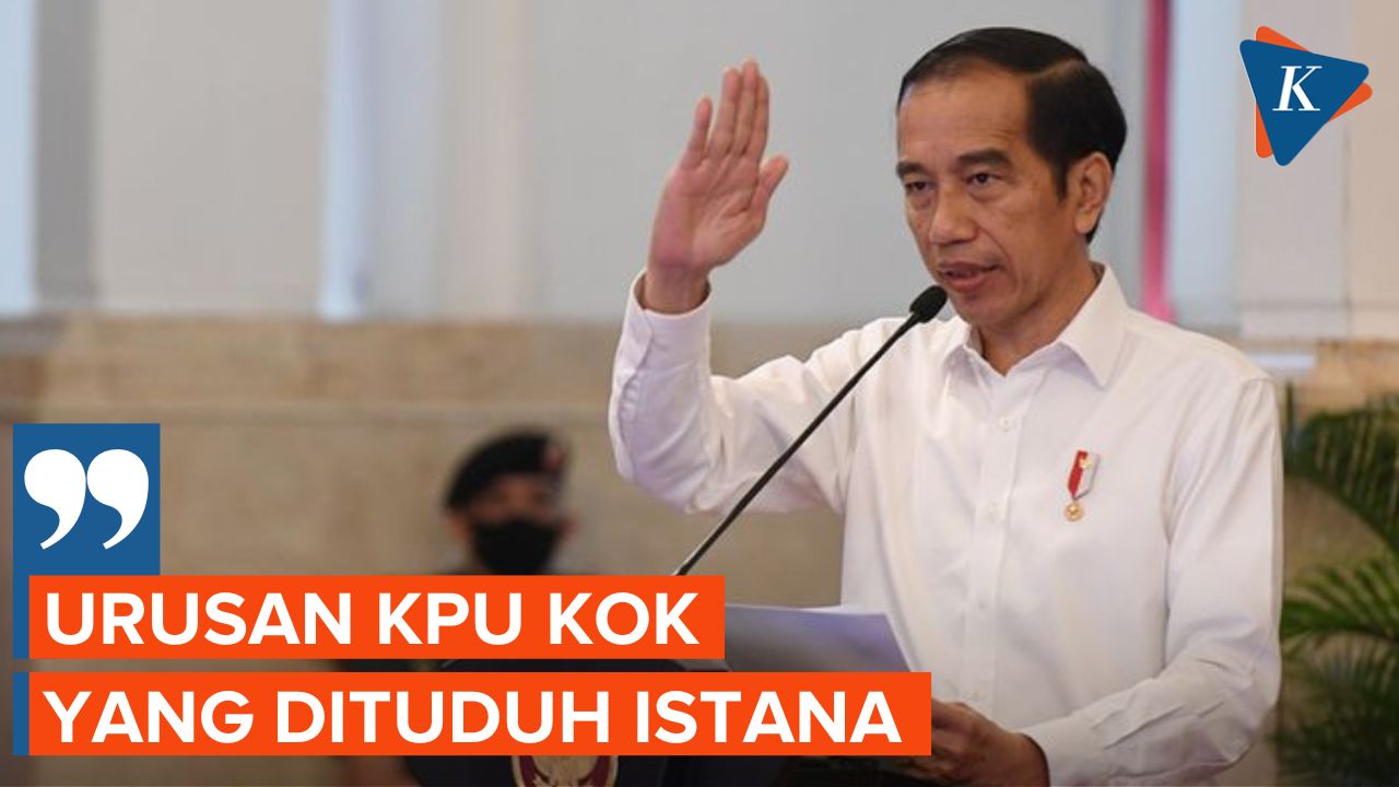 Jokowi Curhat, Heran Istana Dibawa-bawa ke Masalah Verifikasi Parpol