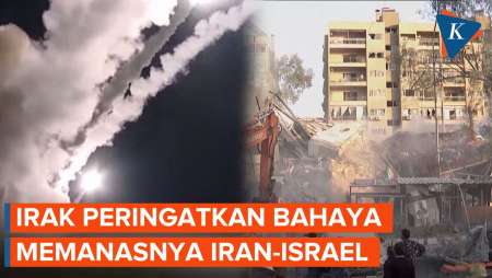 Irak Peringatkan Bahaya Eskalasi Militer Konflik Iran-Israel