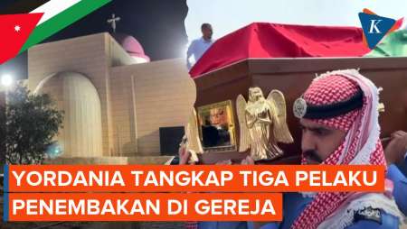 Diwarnai Baku Tembak, Yordania Tangkap Tiga Pelaku Serangan di Gereja