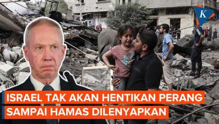 Israel Ogah Hentikan Perang di Gaza sampai Hamas Dimusnahkan