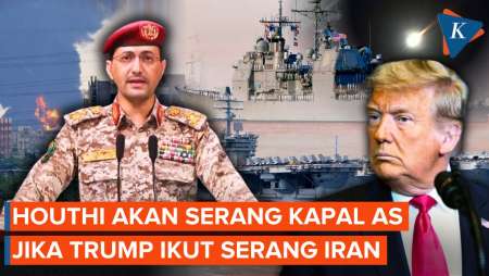 Houthi Ancam Serang Kapal-kapal AS jika Gedung Putih Gabung Israel Serang Iran