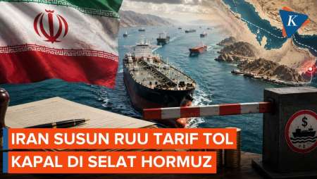 Iran Perketat Kontrol Selat Hormuz, Susun RUU Tarif Tol Kapal