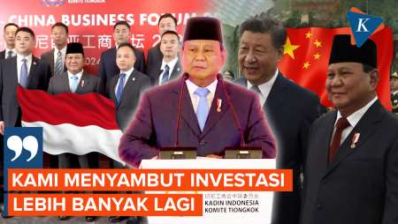 Kantongi Rp 157 Triliun Lebih dari China, Prabowo: Kami Sambut Investasi Lebih Banyak Lagi