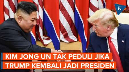 Kerap Sebut Pemimpin Korut sebagai Sahabat, Kim Jong-un Tak Peduli Trump Jadi Presiden AS