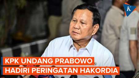 KPK Undang Presiden Prabowo Hadiri Peringatan Hari Antikorupsi Sedunia