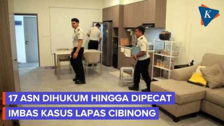 17 ASN Imipas Dihukum Buntut Kasus Lapas Cibinong, Salah Satunya Dipecat