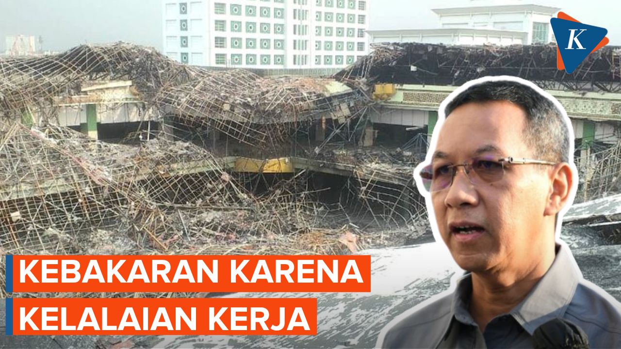 Pj Gubernur DKI Heru Budi Ungkap Penyebab Kebakaran Masjid JIC