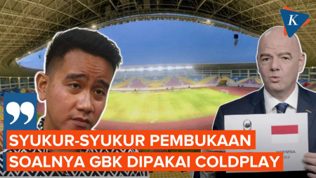 Piala Dunia U-17: Coldplay Gunakan GBK, Gibran Harapkan 