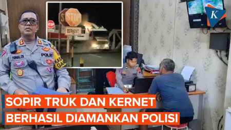 Sempat Menghilang, Sopir-Kernet Truk yang Kecelakaan dengan KA Brantas Diamankan Polisi