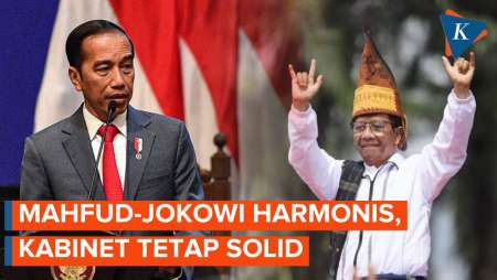 Mahfud MD Tepis Isu Ketegangan dengan Jokowi, Tegaskan Kabinet Tetap Solid