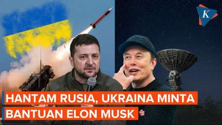 Ukraina Kejar Elon Musk, Izin Pakai Starlink untuk Lumpuhkan Rudal Rusia