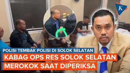 Momen Kabag Ops Polres Solok Selatan Merokok Saat Diperiksa Propam, Ahmad Sahroni: Saya Shock!