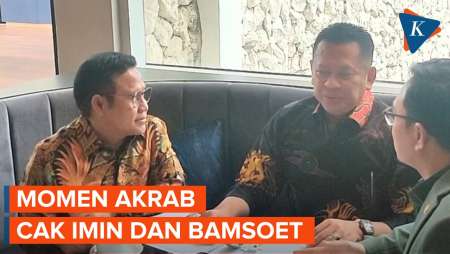 Momen Cak Imin Akrab dengan Bamsoet, Mulai dari Bahas Makanan hingga Saling Mendoakan