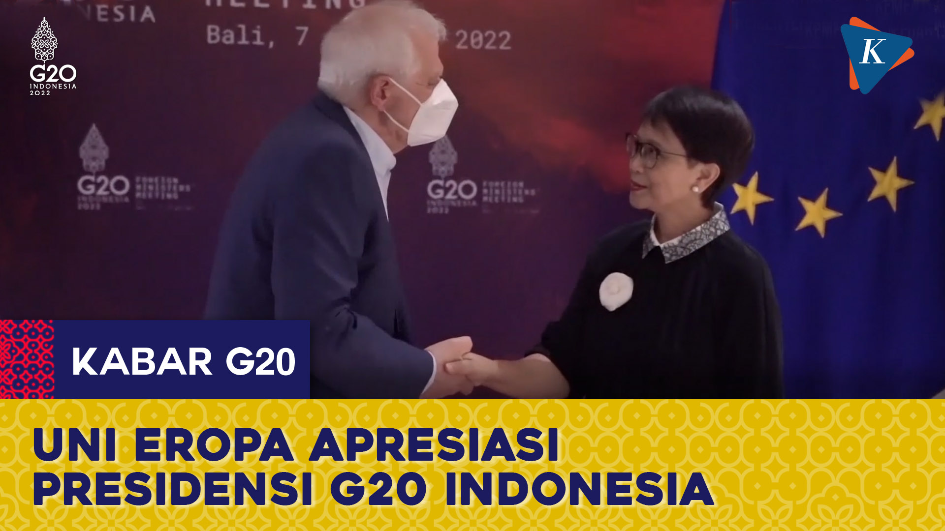 Perwakilan Eropa Apresiasi Indonesia dalam Presidensi G20 di Tengah Pandemi dan Invasi Rusia ke Ukra