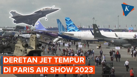 Jet Rafale hingga Jet Siluman F-35A II Dipamerkan di Paris Air Show 2023