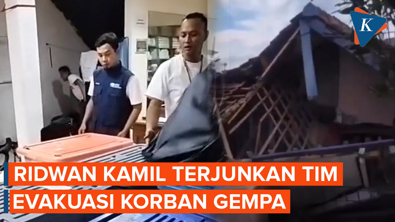 Ridwan Kamil Terjunkan Tim ke 3 Lokasi Terparah Gempa Cianjur