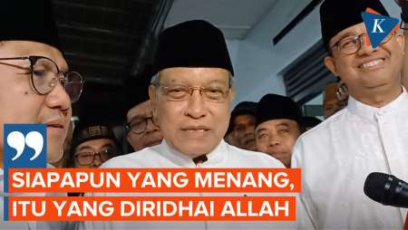 Beri Selamat ke Prabowo-Ganjar, Eks Ketum PBNU: Siapapun yang Menang, Diridhai Allah