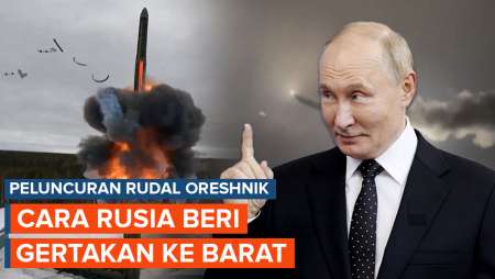 Niat Rusia Luncurkan Rudal Oreshnik ke Ukraina, Ingin Takut-takuti AS dan Barat