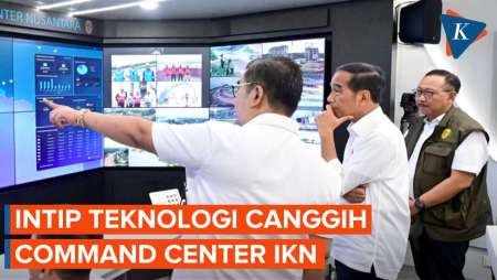 Intip Canggihnya Nusantara Command Center! IKN Dipantau CCTV dan Drone