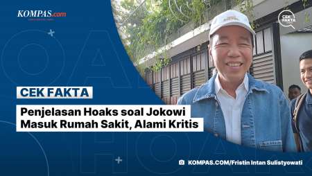 Penjelasan Hoaks soal Jokowi Masuk Rumah Sakit, Alami Kritis