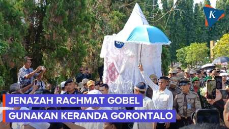 Momen Pemakaman Rachmat Gobel Secara Militer Di TMP Kalibata