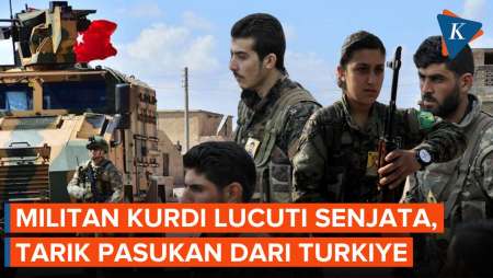 Militan Kurdi Lucuti Senjata Dan Tarik Pasukan Dari Turkiye