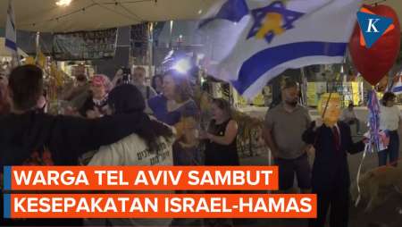 Suasana di Tel Aviv Setelah Trump Umumkan Kesepakatan Israel-Hamas