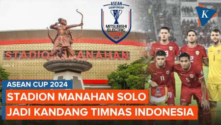 Resmi! Stadion Manahan Solo Jadi Kandang Timnas Indonesia di ASEAN Cup 2024