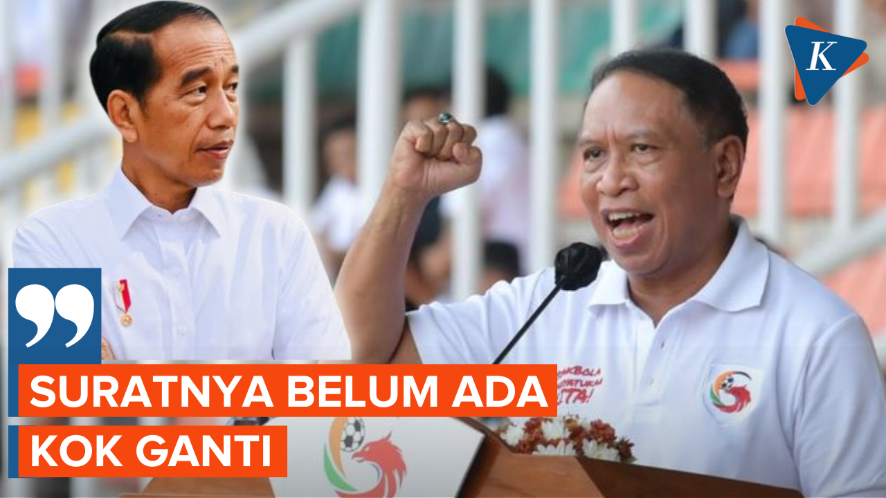 Soal Penggantian Zainudin Amali, Jokowi: Suratnya Belum Ada Kok Ganti