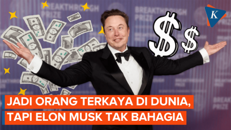 Elon Musk Mengaku Tak Bahagia Meski Jadi Orang Terkaya di Dunia