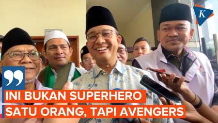 Soal Kapten Tim Pemenangan Amin, Anies: Bukan Superhero Satu Orang