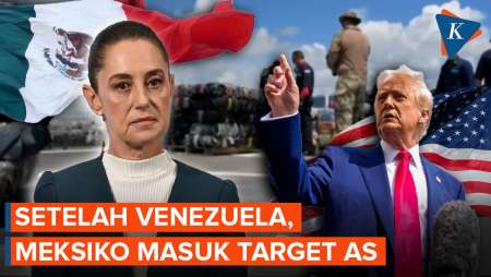 Meksiko Masuk Radar Amerika Serikat, Jadi Target Militer Selanjutnya?