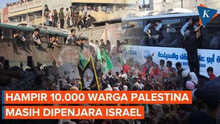Hampir 10.000 Warga Palestina Masih Ditahan Di Penjara Israel