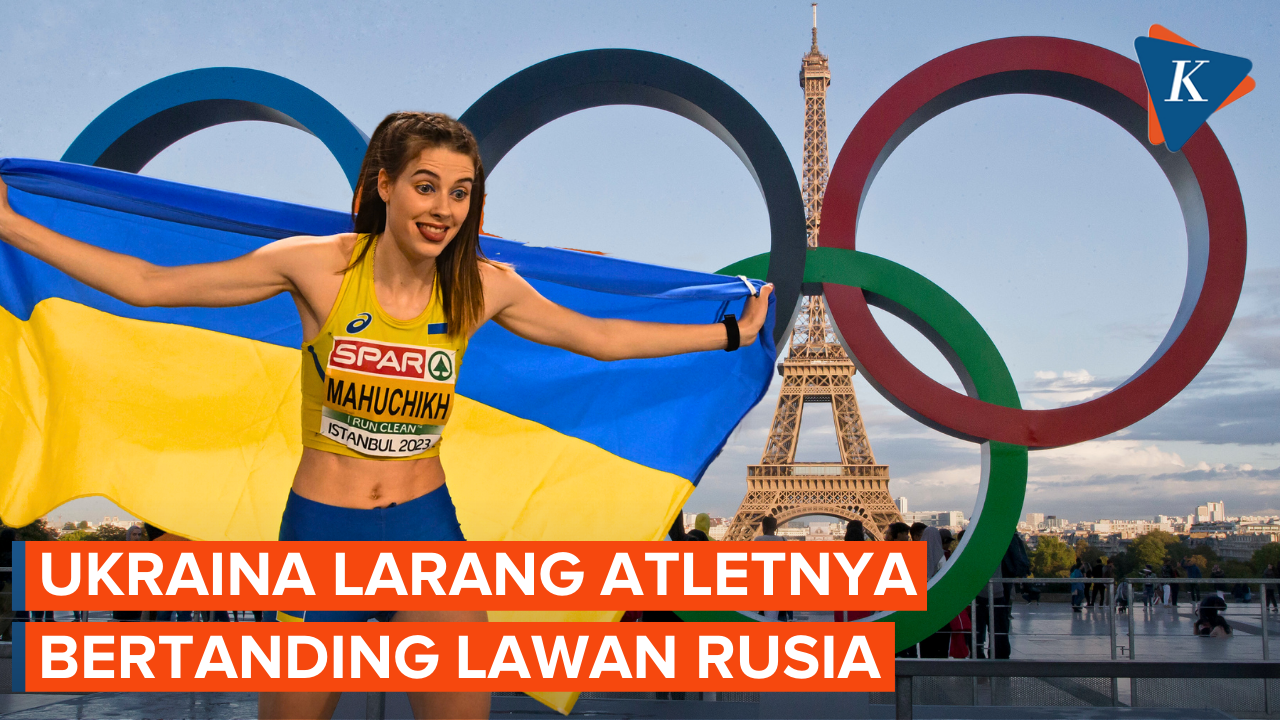 Di Olimpiade Paris 2024, Ukraina Tak Izinkan Atletnya Lawan Rusia